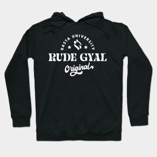 Rasta University Rude Gyal Original Reggae Hoodie